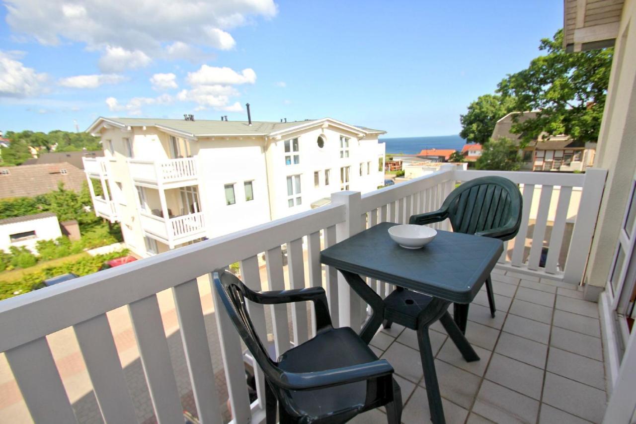 Mit Meerblick Und Balkon, Gratis Nutzung Vom Ahoi Erlebnisbad Und Sauna In Sellin - Meeresblick Fewo 48 Goehren  Exterior foto